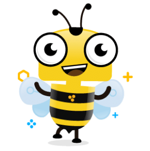 Beebot_mid jump Beebot_mid jump